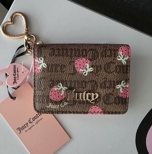 NWT Juicy Couture Berry Sweet Card Case